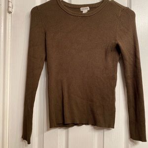 Forever 21 Olive Green Sweater